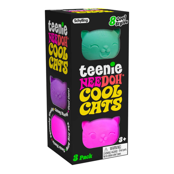 Teenie NeeDoh Cool Cats | Select Linen Bloom - UWLQ